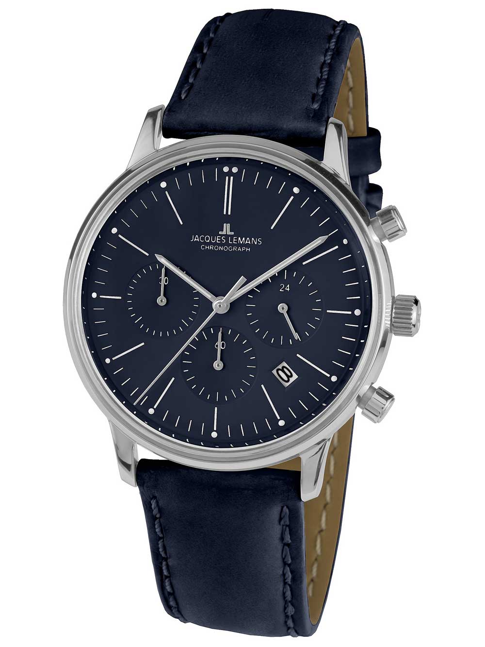 Jacques ROYALITA Retro – Unisex Lemans 5ATM Chronograph Classic 39mm N-209ZC