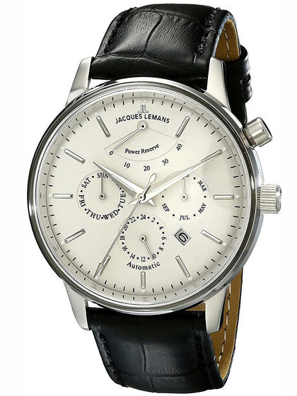 Jacques Lemans N-211A Nostalgie Automatic Mens 44mm 5ATM