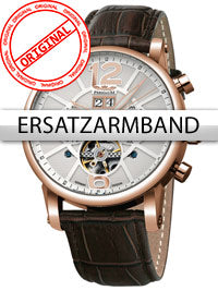 Perigaum Watchband Leather P-1111 brown without buckle 24 mm
