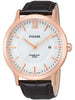 Pulsar Gents PAR184X1 rose golden brown Kinetic 5 ATM