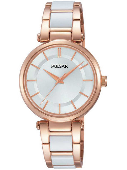 Pulsar PH8196X1 ladies ceramic watch 30mm 3ATM