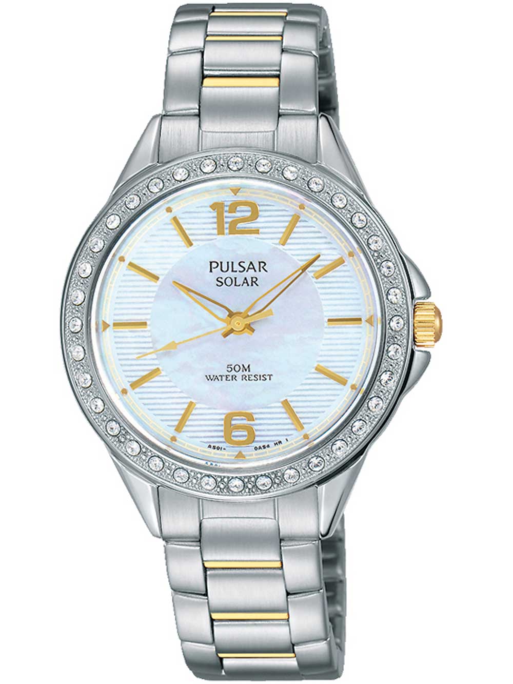 Pulsar PY5011X1 solar watch ladies with Swarovski 32mm 5ATM