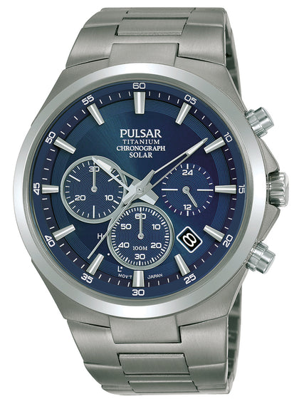 Pulsar PZ5095X1 Solar Chrono Titanium 44mm 10ATM