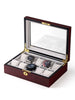 Rothschild watch box RS-1087-10C for 10 watches cherry