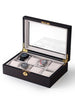Rothschild watch box RS-2105-8E for 8 Watches Ebony