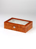 Rothschild Watch box RS-2264 to 10-BRW for 10 watches burlwood