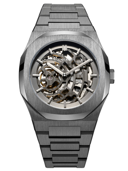 D1 Milano SKBJ02 Skeleton Automatic Mens 42mm 5ATM