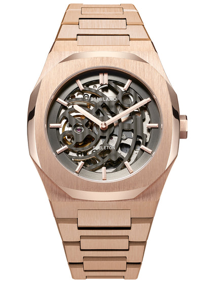 D1 Milano SKBJ03 Skeleton Automatic Mens 42mm 5ATM