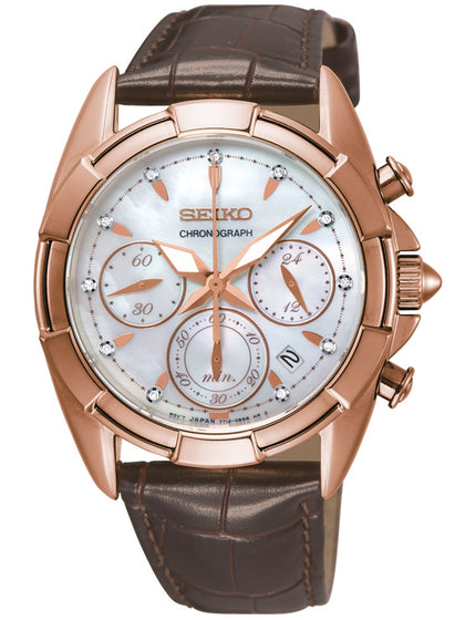 Seiko Chronograph Ladies Classic SRW784P1 35mm 10ATM