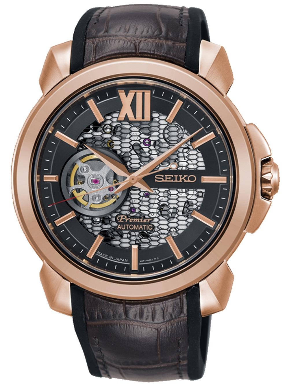 Seiko premier ssa3xx automatic watch hotsell