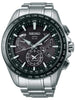 Seiko Astron GPS Solar SSE077J1 Dual Time stainless steel 45mm 10ATM
