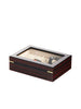 Rothschild watch box RS-1087-10E for 10 watches ebony