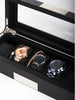 Rothschild watch box RS-2350-5BL black for 5 Watches