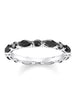 Thomas Sabo Glam & Soul Ring Black stones Gr.54 TR2185-051-11-54