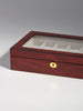 Rothschild watch box RS-1087-12C for 12 watches cherry