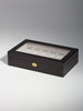 Rothschild watch box RS-1087-12E for 12 watches ebony