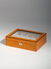 Rothschild watch box RS-2039-10O for 10 watches oak