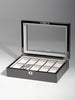 Rothschild watch box RS-2071-10CA for 10 watches carboxylic