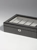 Rothschild watch box RS-2071-10CA for 10 watches carboxylic