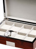 Rothschild watch box RS-2022-8RO rosewood for 8 watches