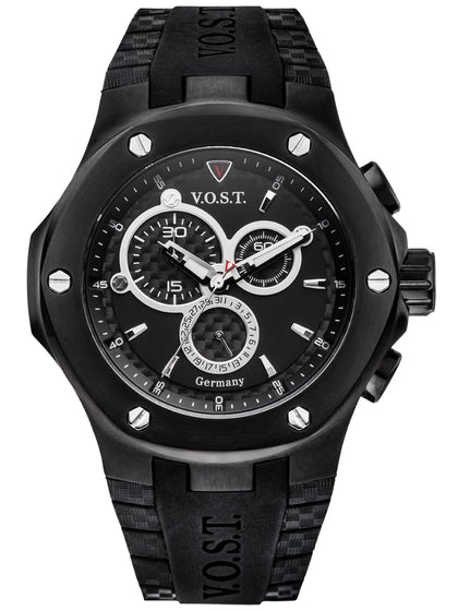 V.O.S.T. Germany V100.013.CB.BS.R.B Chronograph 44mm 20ATM