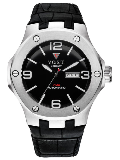 V.O.S.T. Germany V100.015.AS.SS.L.B automatic 44mm 20ATM