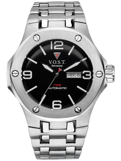 V.O.S.T. Germany V100.016.AS.SS.M.B automatic 44mm 20ATM