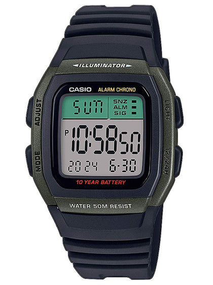 Casio W-96H-3AVEF Collection Men 36mm 10ATM