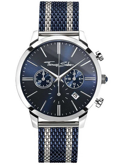 Thomas Sabo Rebel Spirit WA0285-281-209 Chrono Mens 42mm 5ATM